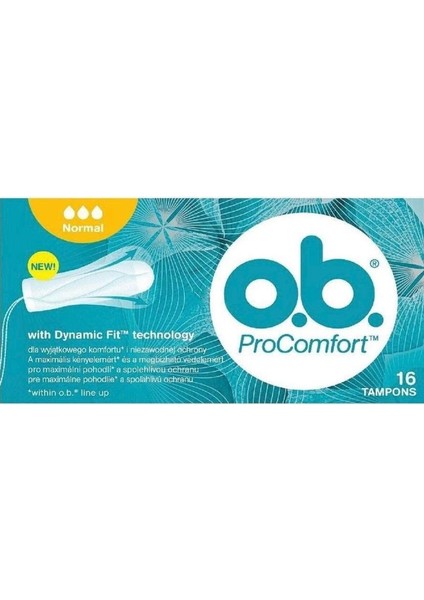 Procomfort Tampon Normal 16'Lı