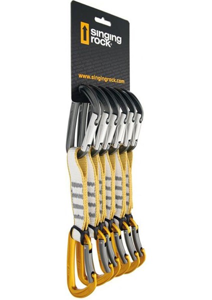 Singing Rock Colt  6 Pack 12 Cm. Ekspress Set 6'lı Grey-Yellow