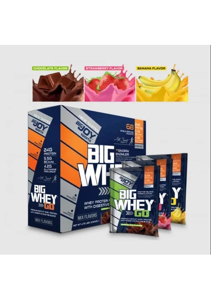 Bigjoy Sports-Bigwheygo Mix 68 Servis (2134g)