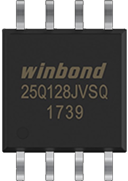 Wınbond W25Q128JVSIQ 3.3V Spı 128M-BIT Serial Flash Memory With