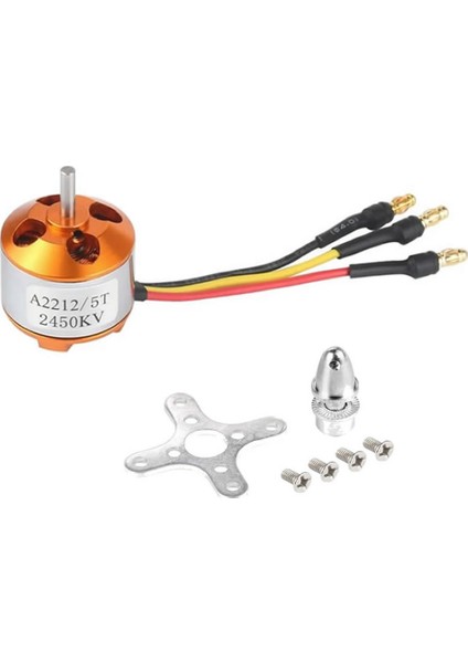 A2212 2450KV Fırçasız Motor Multicopter Rc Drone 2s-3s Lipo