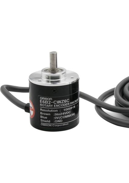 E6B2-CWZ6C 1000 Pals Optik Rotary Enkoder DC 5V/24V Döner Encoder A B Z 3 Fazlı Motor