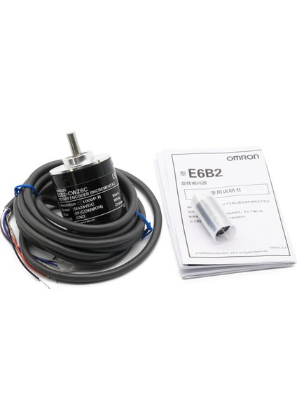 E6B2-CWZ6C 1000 Pals Optik Rotary Enkoder DC 5V/24V Döner Encoder A B Z 3 Fazlı Motor