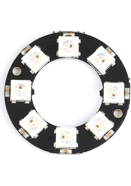 8 Bit Neopixel Halka Ring WS2812B 5050 Rgb LED Modül Full Color