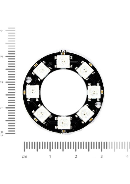 8 Bit Neopixel Halka Ring WS2812B 5050 Rgb LED Modül Full Color