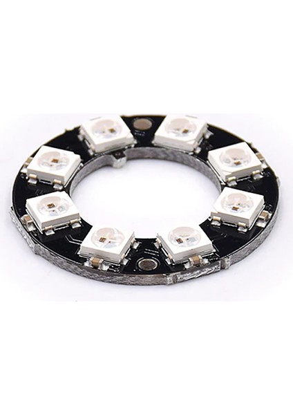 8 Bit Neopixel Halka Ring WS2812B 5050 Rgb LED Modül Full Color