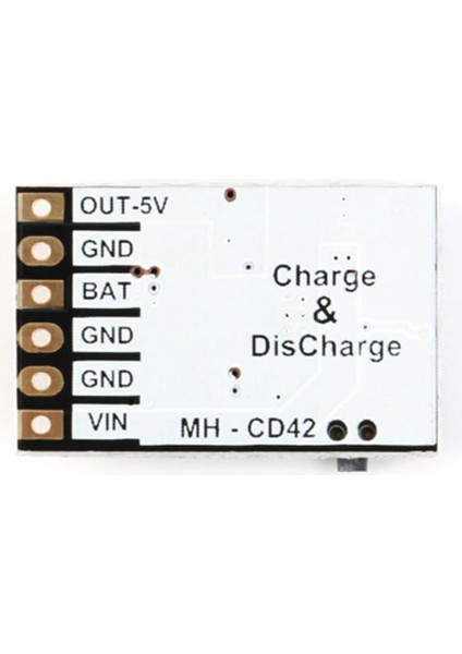 MH-CD42 Lityum Pil Şarj 5V 2A Deşarj Koruyucu Modül Powerbank