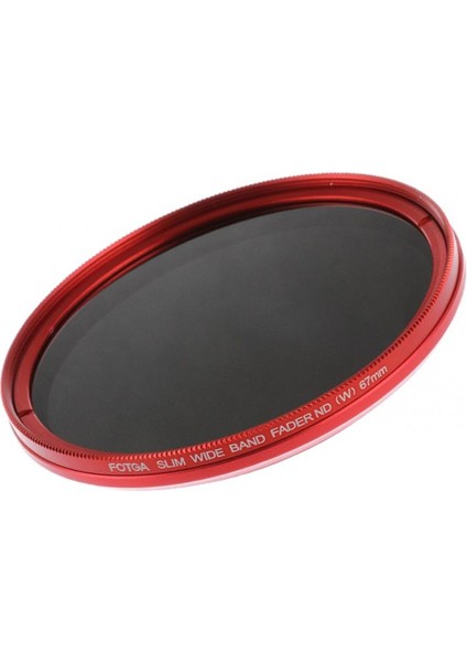 40.5 ~ 82 mm Kırmızı Çerçeve Değişken Fader Nd Filtresi Nd2 - ND400 Metal Lens 67MM (Yurt Dışından)