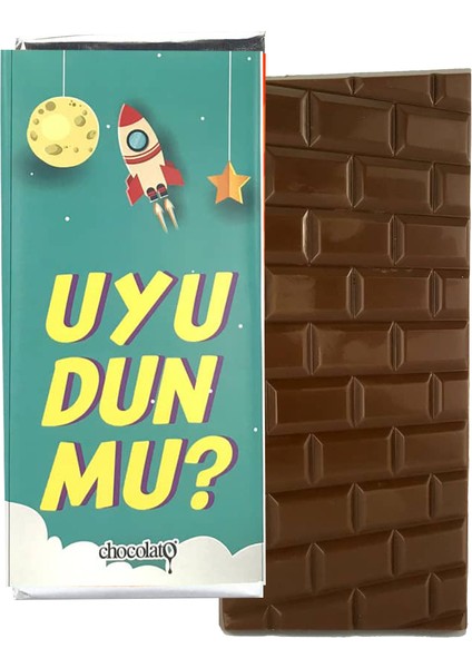 Uyudunmu 100 gr Bitter Tablet Çikolata