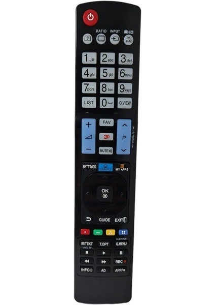 Lg Smart LED Tv Uyumlu Settings-Smart Tuşlu Kumanda