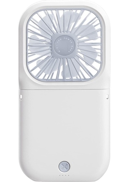 Taşınabilir Fan 3000MAH Katlanır Mini Fan Şarj Edilebilir Açık Ofis Ev Için Dönen Ücretsiz Ayarlama (Yurt Dışından)