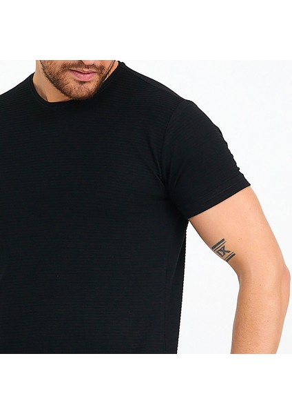BAILEY I Erkek Tişört Siyah fırsatları
