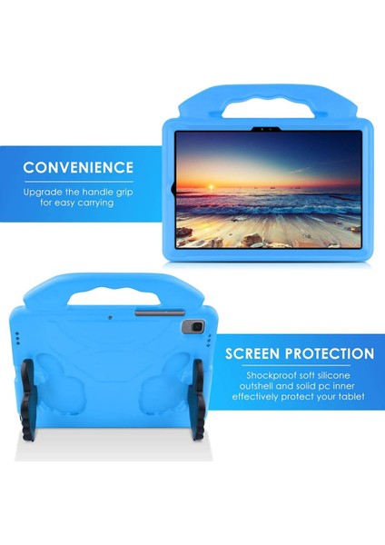 Samsung Galaxy Tab A8 10.5 SM-X200 2021 Kılıf Tutmalı Standlı Silikon Case indirimleri