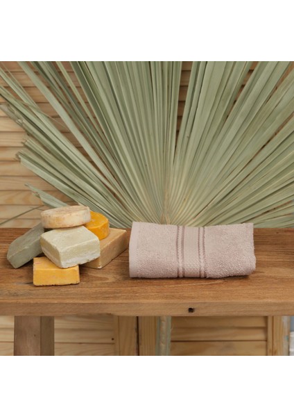 Daily Soft Bej %100 Pamuk Havlu 30x50 cm