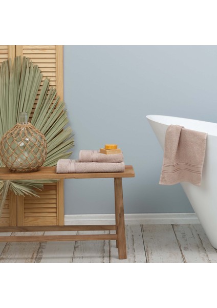 Daily Soft Bej %100 Pamuk Havlu 30x50 cm fiyatları