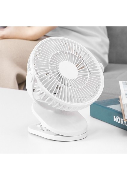 Mini Klip Masa Fan Şarj Edilebilir 360 ° Döndürmek Için Taşınabilir Usbfan Ev Ofis Yurt ve Yatak Odası Soğutucu | Hayranları (Yurt Dışından)