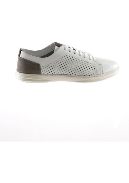 Beyaz Messi Deri Kadın Sneakers