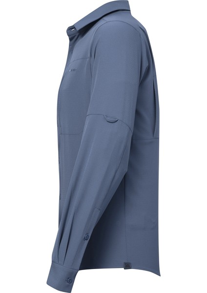 Tegus Uzun Kollu Erkek Gömlek Mavi fiyatları