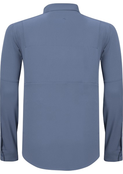 Tegus Uzun Kollu Erkek Gömlek Mavi modelleri