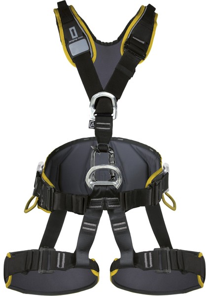 Singing Rock Expert 3D Standard Full Body Harness Endüstriyel Black-Yellow