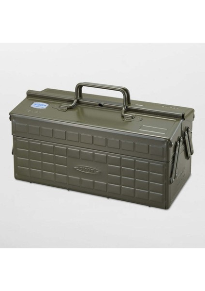 Steel ST-350 MG Asker Yeşili İki Aşamalı Çok Amaçlı Alet Çantası