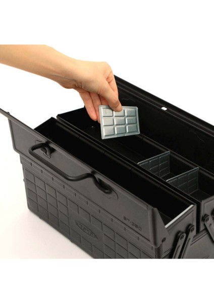 Steel ST-350 MG Asker Yeşili İki Aşamalı Çok Amaçlı Alet Çantası fiyatları