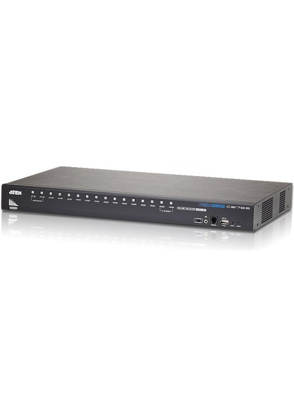 CS17916 16-Port USB HDMI-Audio Kvm Switch