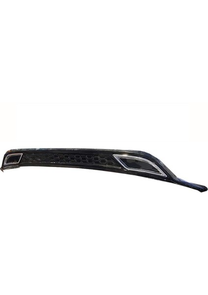 Vw Polo Mk6 Sport Difüzör + Krom Egzos Piano Black 2018+ Abs Plastik