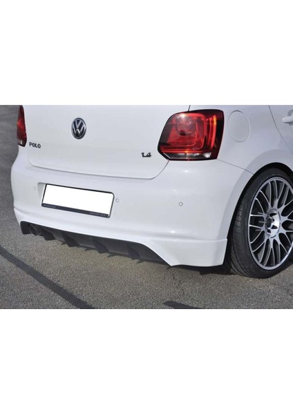 Vw Polo Mk5 Rieger Arka Ek Çıkışsız Difüzör Boyasız 2009 - 2013