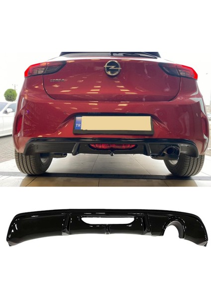 Opel Corsa F Race Difüzör Piano Black Sağ Tek Çıkış 2019+ fiyatları
