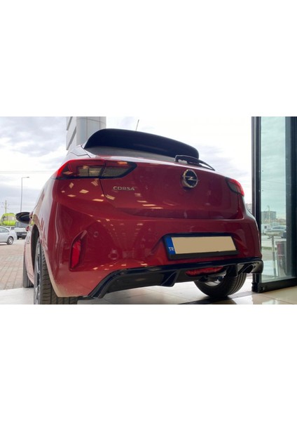 Opel Corsa F Race Difüzör Piano Black Sağ Tek Çıkış 2019+ fırsatları