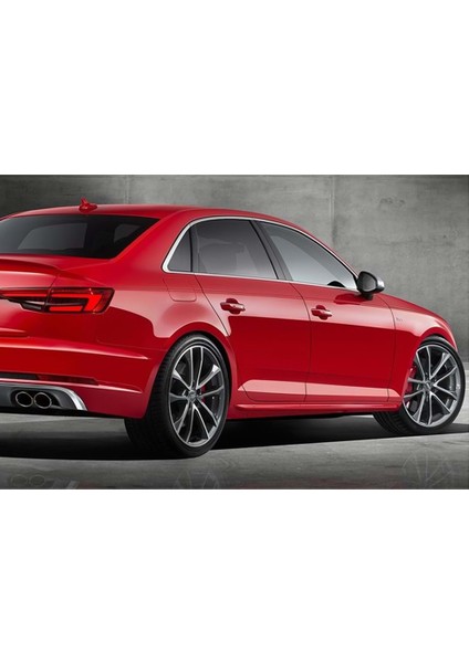 Audi A4 B9 Sportback S Line Marşpiyel Seti Abs Plastik 2016 - 2021
