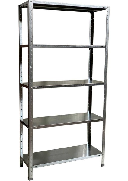 Kiler Rafı 5 Katlı Galvaniz Özel Dizayn