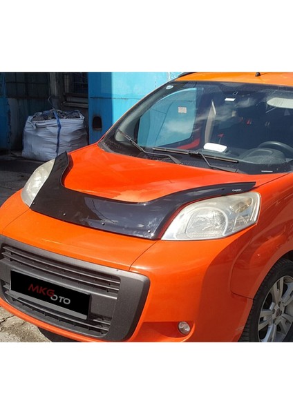Fiat Fiorino 2007 - 2016 Ön Kaput Koruyucu Rüzgarlığı Piano Black 3.2 mm Kalın Plastik fiyatları