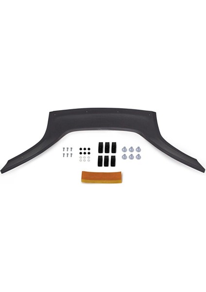 Fiat Fiorino 2007 - 2016 Ön Kaput Koruyucu Rüzgarlığı Piano Black 3.2 mm Kalın Plastik