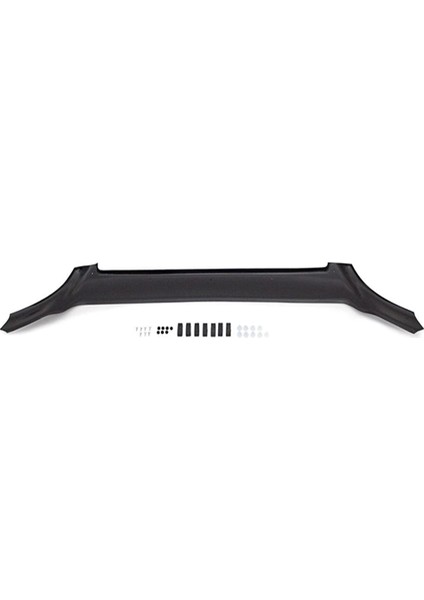 Mercedes Sprinter 2006 - 2013 Ön Kaput Koruyucu Rüzgarlığı Piano Black 3.2 mm Kalın Plastik