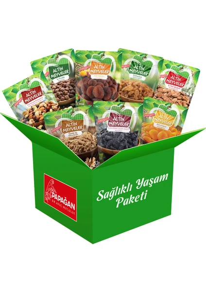 Kuruyemiş Sağlıklı Yaşam Avantaj Paketi 1105 gram