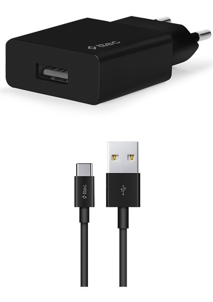 Smartcharger 2.1A Seyahat Şarj Aleti + Type-C Kablo