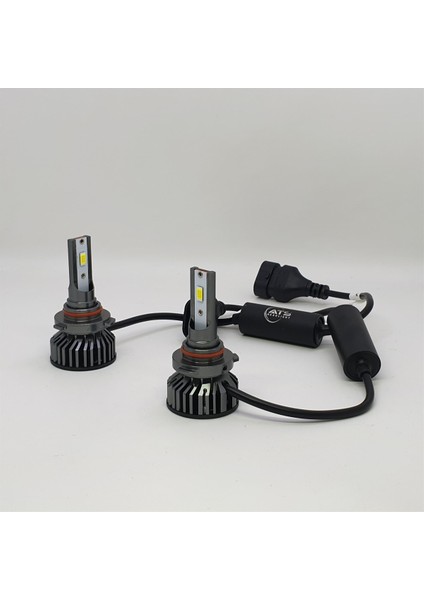 Headlıght Ultimate Hb3 9005 LED Xenon 12-24V 60 Watt Ile Çalışır LÜMEN:12800LM Kristal Beyaz