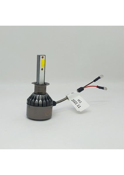 Headlıght H1 12V 24V 48W 10800LM Far ve Sis Ampulu Şimşek Etkili LED Xenon