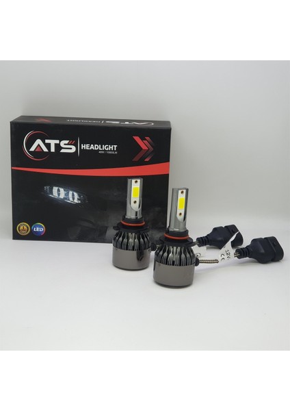 Headlıght H10 12V 24V 48W 10800LM Far ve Sis Ampulu Şimşek Etkili LED Xenon