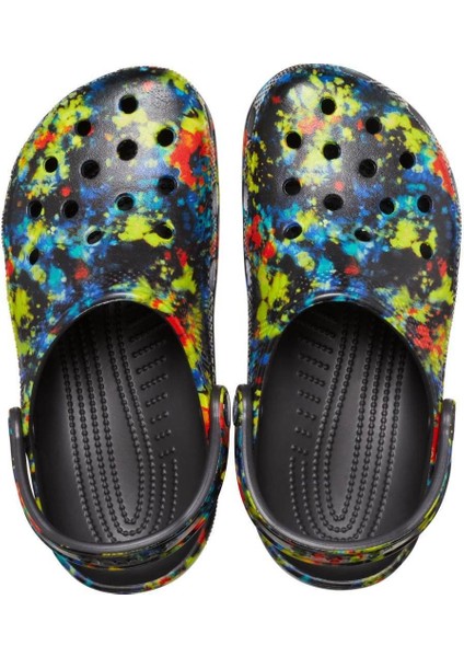 Terlik Classic Tie Dye Graphic Clog 205453-4SW modelleri