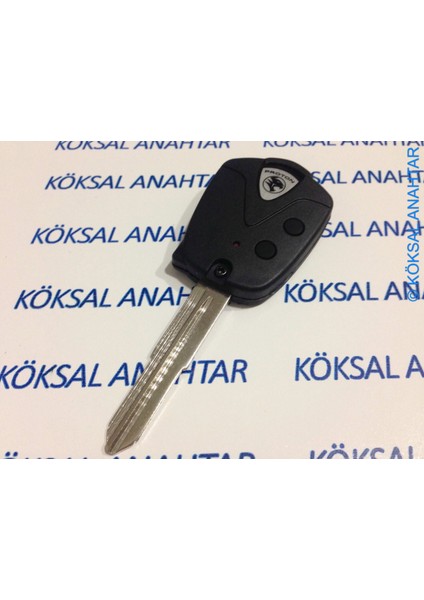 Proton 2 Tuşlu Kumanda Kabı (Gri Logo) fiyatları