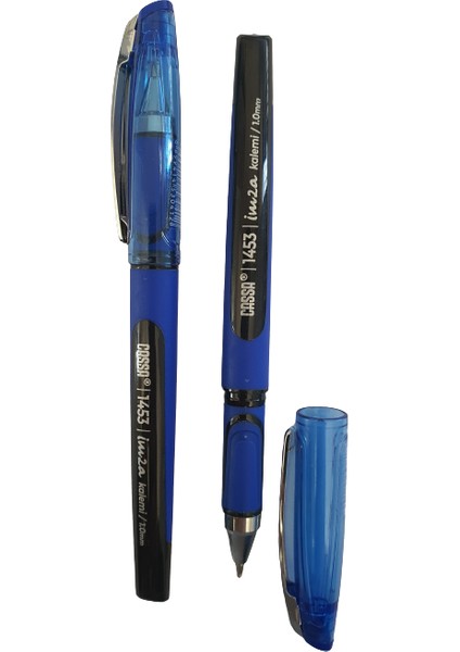 1.0 mm Mavi Imza Kalemi 2'li Paket 1453