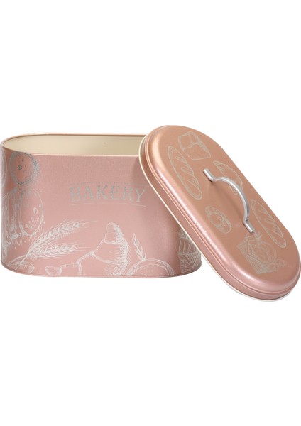 EK00206 Oval Ekmek Kutusu, 11 Lt., Bakery Rose Gold indirimleri