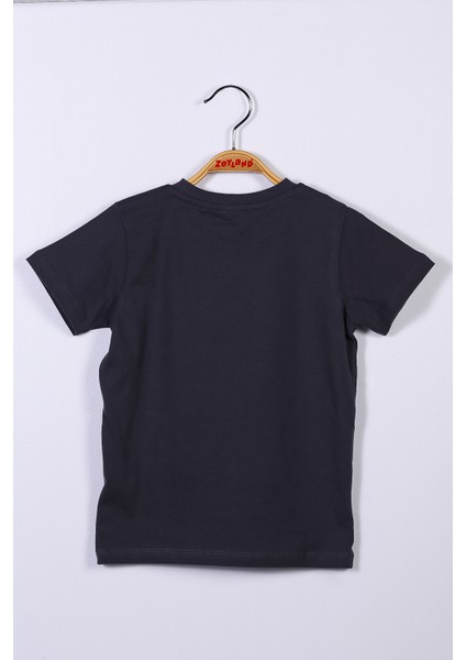 Antrasit Unisex Bebek Basic T-Shirt (9AY-4YAŞ)