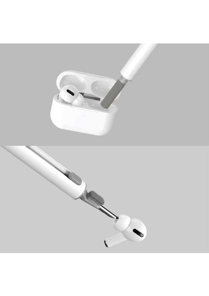 Airpods Temizlik Kiti Kulaklık Temizleme Aparatı Kalemi Tüm Cihazlar ile Uyumlu Set