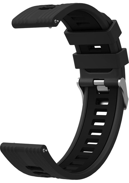 Samsung Galaxy Watch 3 45 mm Uyumlu Silikon Kordon Çizgili Spor Tasarım Renkli Delikli Spor Kayış fiyatları