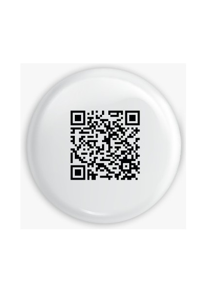 Dijital Nfc ve Qrlı Tag - Beyaz