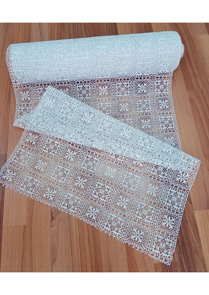Meiwa Japon Pvc Dantel Raf-Dolap-Çekmeçe-Runner Örtüsü / Ebat : 50 Cmx 5 mt Beyaz Küçük Kare 3 fiyatları